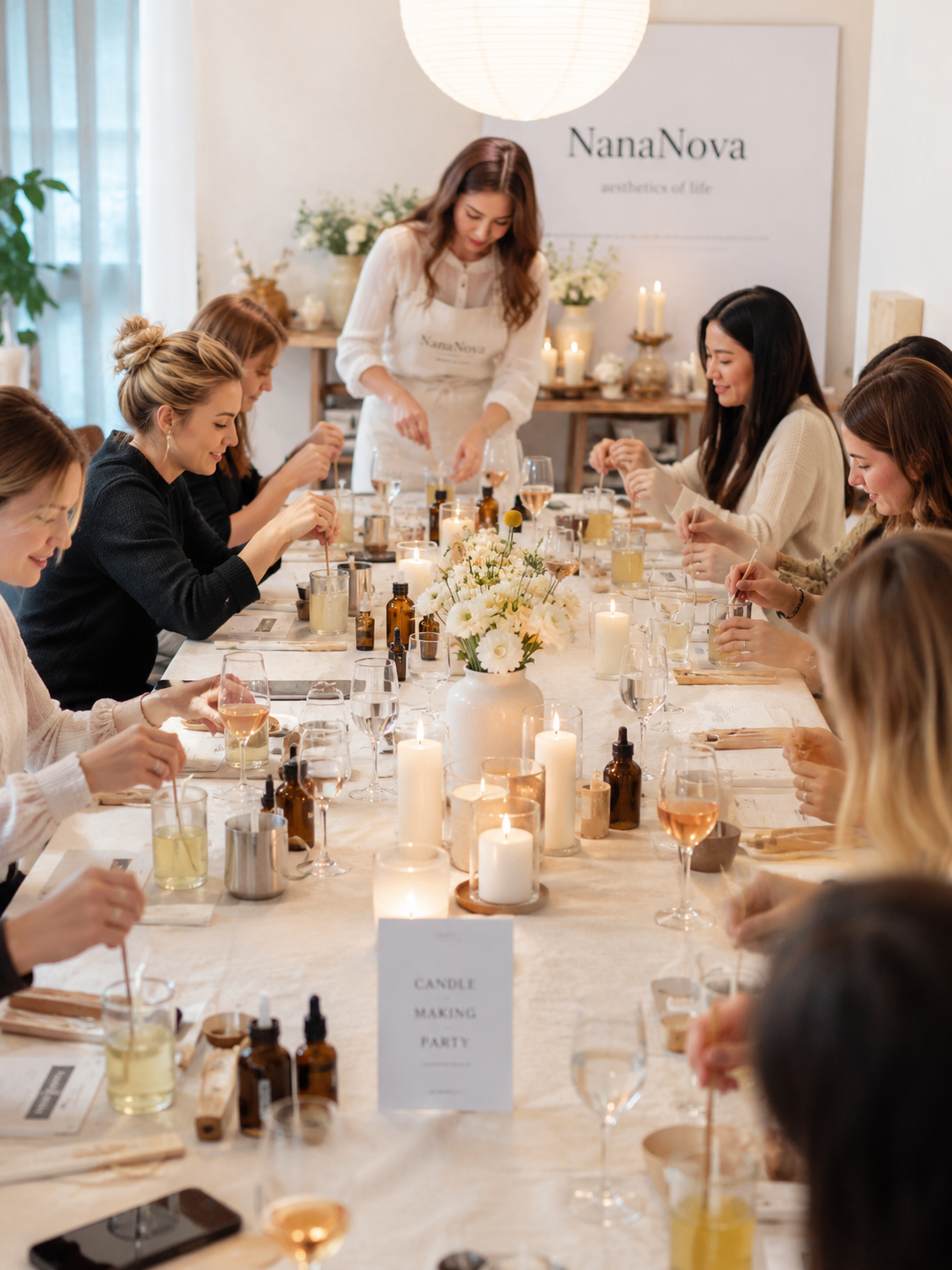 Custom Orders Private candle workshop